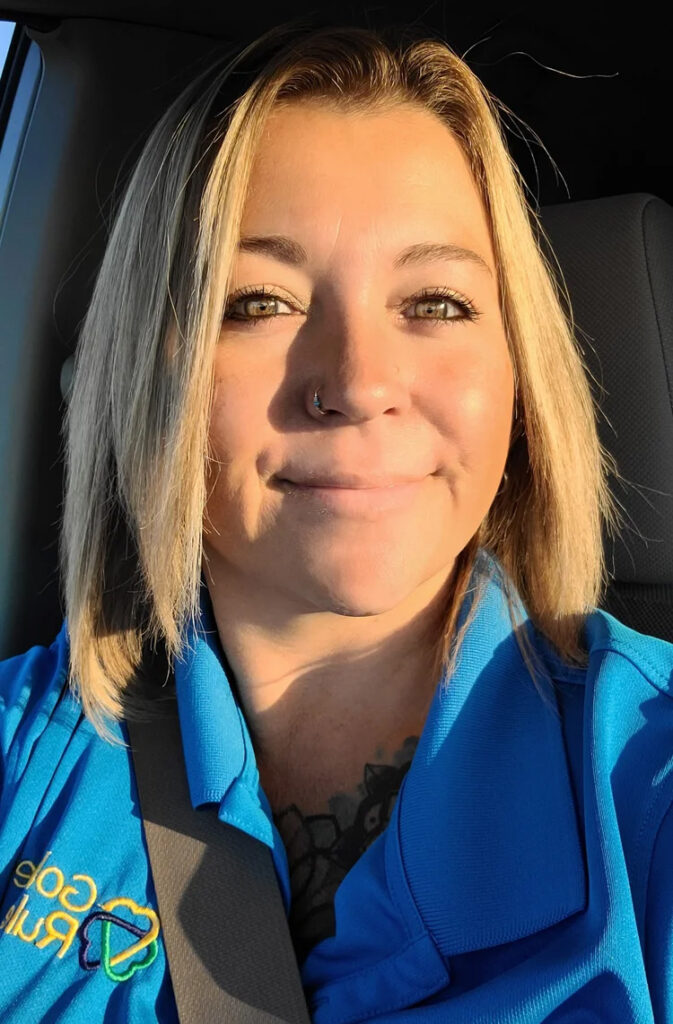 Randi Conner, Chief Operating Officer at Golden Rule Industries, smiling portrait